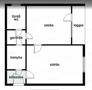 PILLANGÓ parkban SZIGETELT házban 54 nm-es LAKÁS ELADÓ