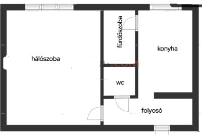 TÖRÖKŐRÖN EMÍLIA utcában 1,5 SZOBÁSSÁ alakítható LAKÁS ELADÓ