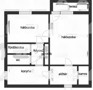 XV.kerület KISFALUDY utca környékén I. em-i 52 nm-es LAKÁS ELADÓ